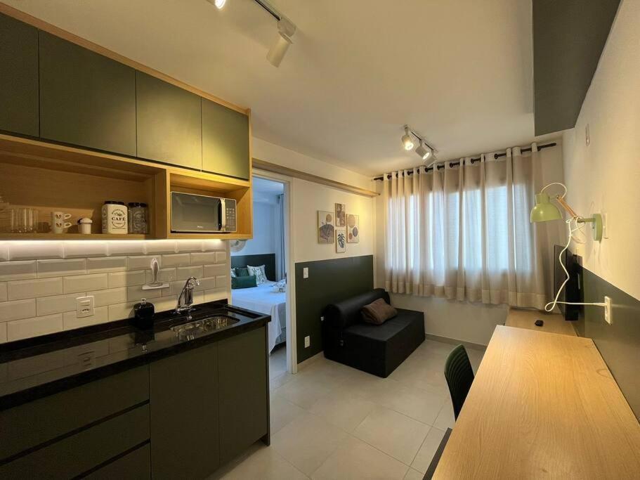 Apartamento V1516 - Loft Na Mariana: Metro | Shopping *